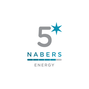 Icon for 4 star energy rating according to Nabers