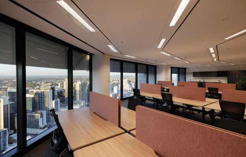 level 32 qv1 fitted office space workstations